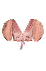 Sanlier Rose Swimwear Top