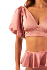 Rose Swimwear Top Sanlier