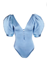 Dahlia One Piece Swimsuit Sky Blue