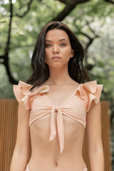 Sanlier Akumal Polka Dots Swimwear Top