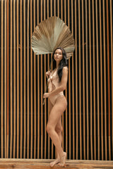 Boca del Rio Polka Dots One-Piece Swimsuit Sanlier