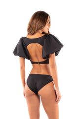 Details of Sayulita Black Swimwear Top