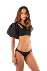 Eden Black Swimwear Top