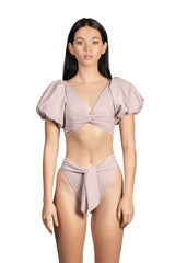 Sayulita Lilac Swimwear Top